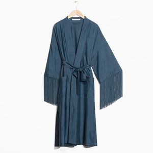 & Other Stories x Toms Silk Kimono Robe